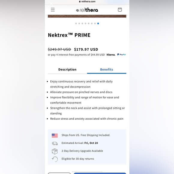Neck MASSAGER SYSTEM - Picture 3 of 3